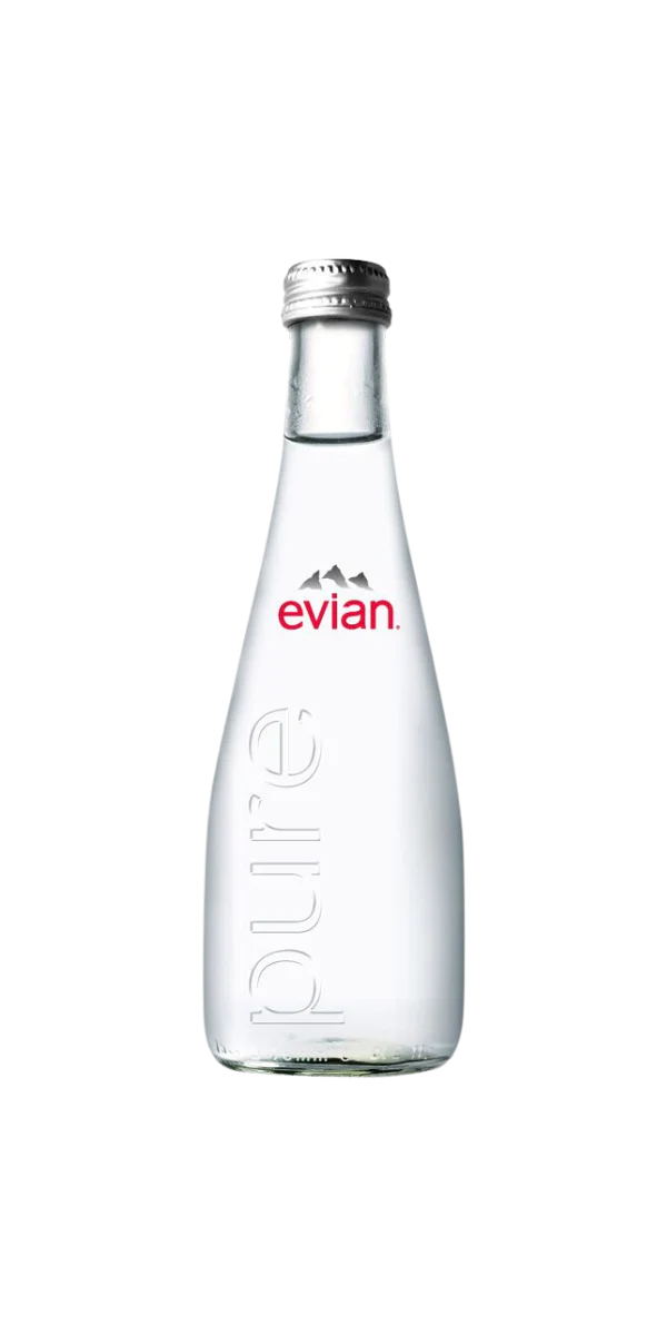 Evian Mineral Water | Glass Bottle