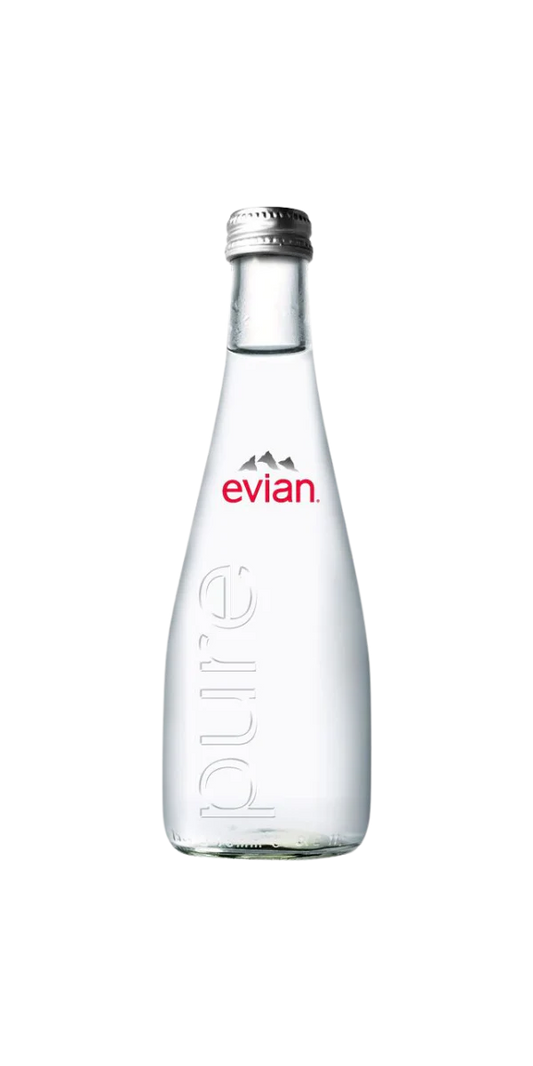 Evian Mineral Water | Glass Bottle